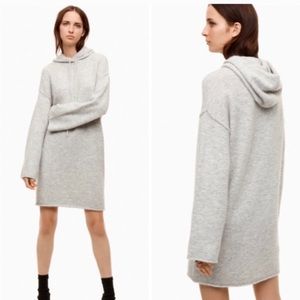Aritzia wilfred free Sissi hoodie dress alpaca